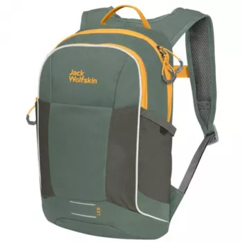 Jack Wolfskin Kids Moab Jam reppu – tummanvihreä, 12 l