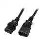 EFB-Elektronik IEC-jatkokaapeli C14 180° - C13 180°, musta, 3,0 m, 3 x 1,00 mm² valmistaja: EFB Elektronik (EK503.3)