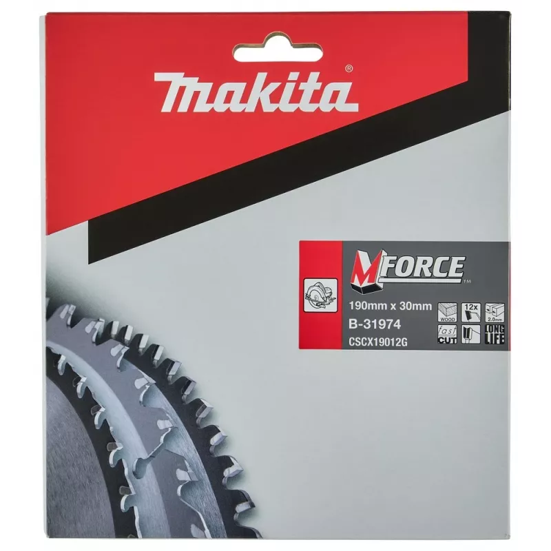 Makita M-FORCE -pyörösahanterä 19 cm