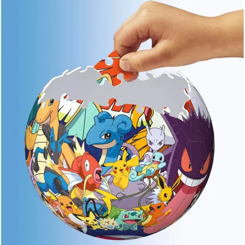 Ravensburger Pokémon 3D-palapeli 72 kpl sarjakuvat
