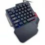 Inter-Tech KB-3035 RGB pelinäppäimistö (keypad), 35 näppäintä, USB, musta