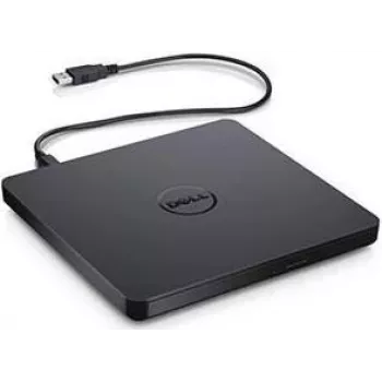 Ulkoinen DVD-asema Dell DW316 USB 2.0, ohut kannettava optinen asema CD-/DVD-levyjen lukuun ja kirjoitukseen