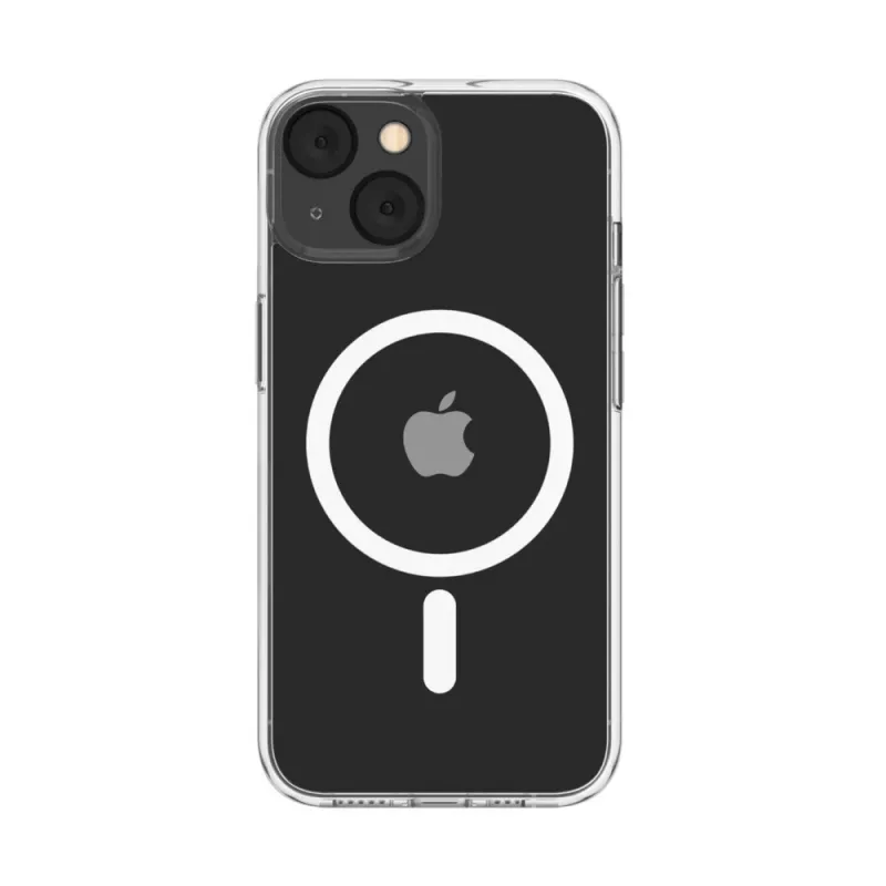 Kuori SheerForce MagSafe antimikrobinen iPhone 13, läpinäkyvä