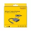 DeLOCK USB Type-C -jakaja DP Alt Mode 2 x HDMI MST 3840x2160