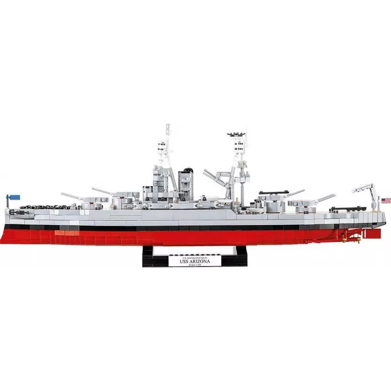 Rakennuspalikat USS Arizona BB-39 2046 osaa