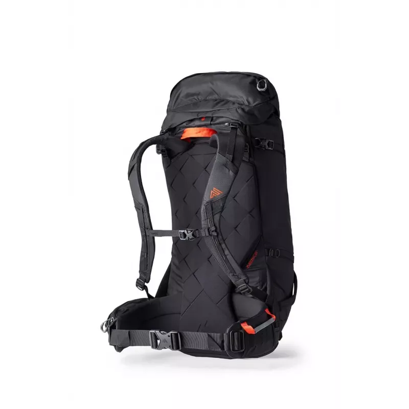 Gregory Alpinisto 50 vaellusreppu - LAVA musta (L)