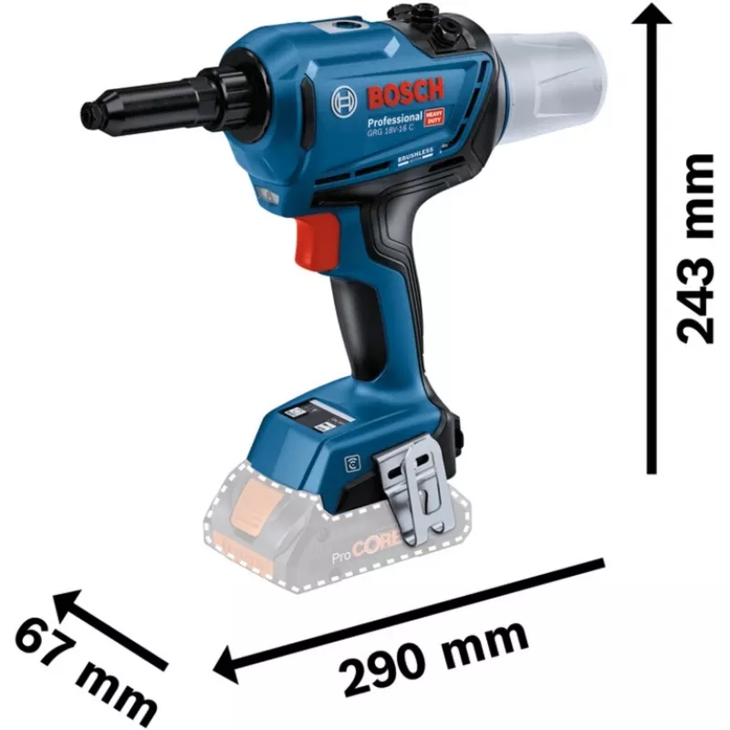 Bosch 0 601 9K5 001 niittauslaite musta, vihreä 3,2,4,4,8,5,0,5,6 mm 16000 kN