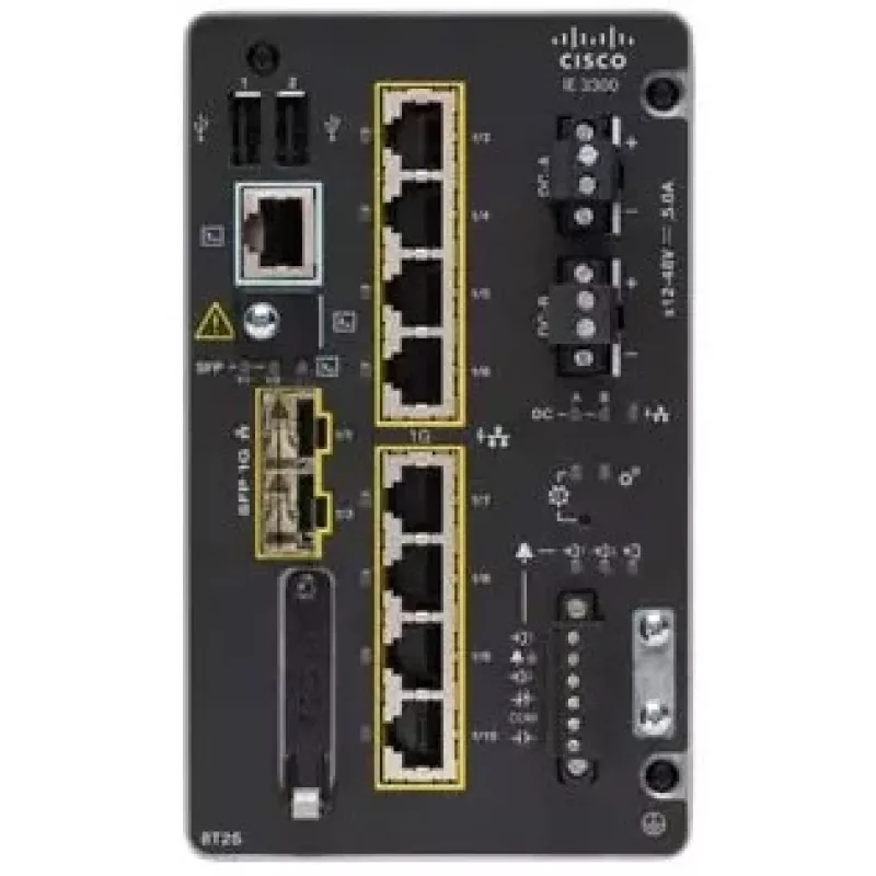 Hallittava kytkin Cisco Catalyst IE-3300-8T2S-E L2 Gigabit Ethernet 8 porttia