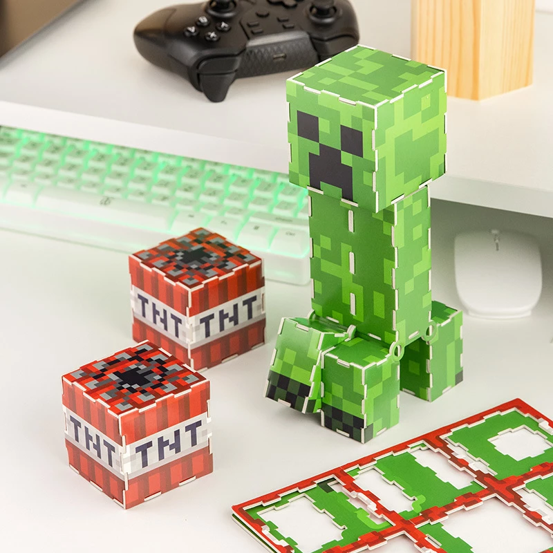 Rakennussarja Paladone Minecraft Creeper – koottava Creeper-figuurisarja