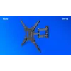 Savio UTV-03 TV-teline/-jalusta 139,7 cm (55) musta