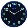 NeXtime seinäkello 3053bl Dash Blue, Ø 35 cm, seinäkello, sininen