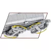 Rakennuspalikat COBI sotaveturi Baureihe 52 2476 osaa