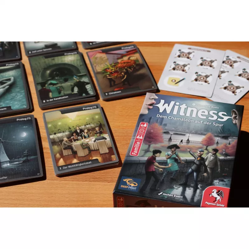 Deep Print Games: Witness - Kameleontin jäljillä, palapelipeli