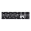 APPLE Magic Keyboard Touch ID:llä ja numeronäppäimistöllä Apple Silicon -Mac-malleille – brittienglanti – mustat näppäimet