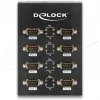 DeLock USB2.0 kahdeksaan sarjaporttiin -sovitin - sarjasovitin - USB2.0 - RS-232 - 8 porttia (61860)