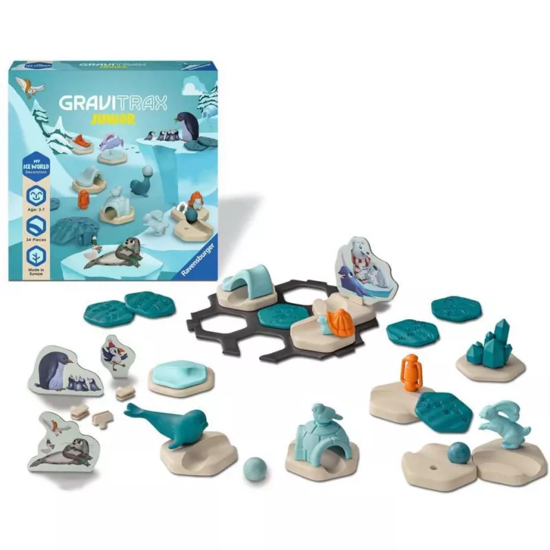 Lautapeli Ravensburger GraviTrax Junior 3 vuotta ja vanhemmat