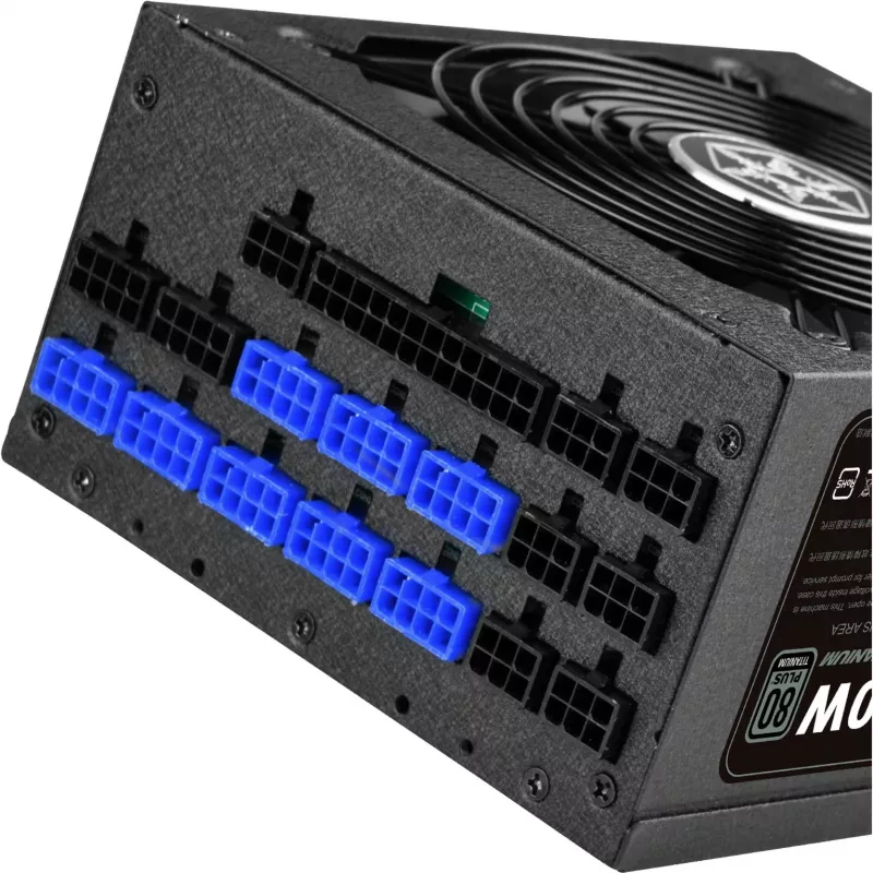 SilverStone Strider SST-ST1500-TI v2.0 1500 W virtalähde, 80 PLUS Titanium, modulaarinen