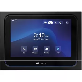 Sisäyksikkö Akuvox X933S kosketusnäyttö Android – musta, seinäasennettava ovipuhelimen sisäyksikkö