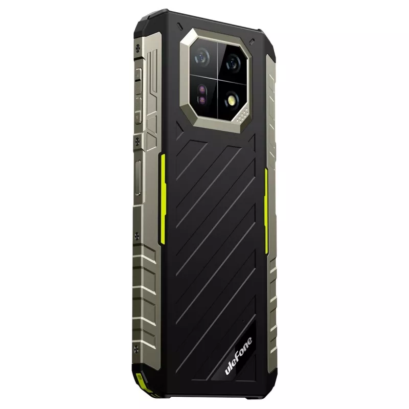 Järeä älypuhelin UleFone Armor 22 4G, 9 GB RAM, 128 GB tallennustila, IP69K, vihreä