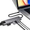 MEDIA-TECH USB-KESKITIN 8 IN 1 GIGA LAN HUB MT5046