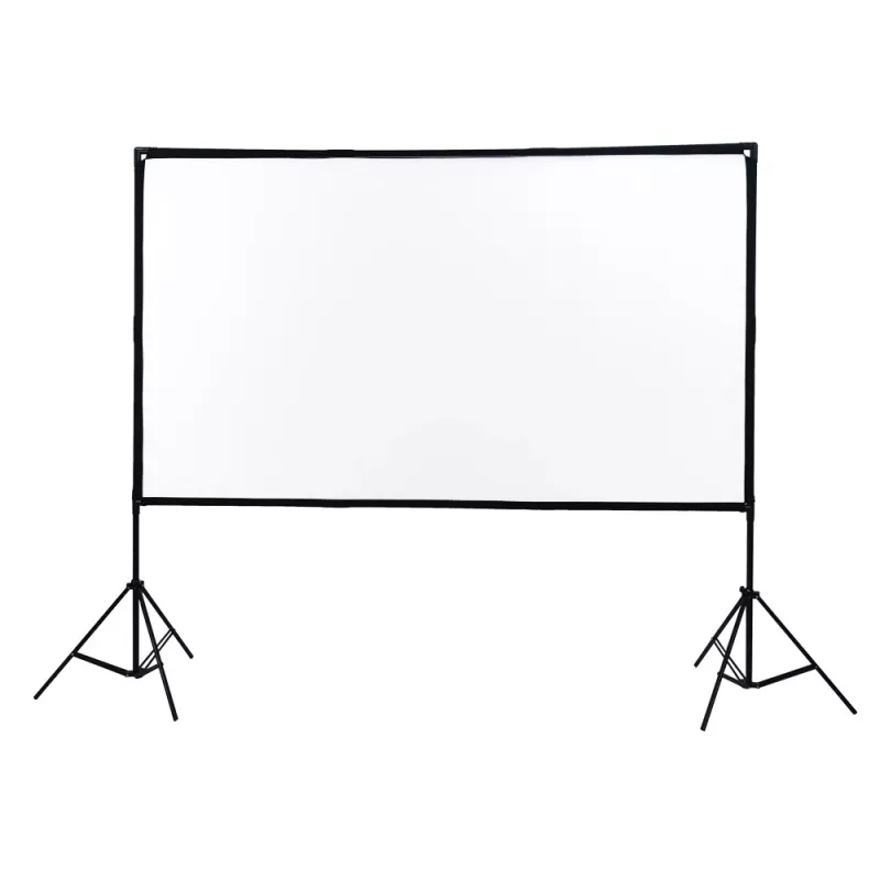 Extralink taitettava projektiokangas 100 PSF-100, 16:9, 220x125cm, valkoinen