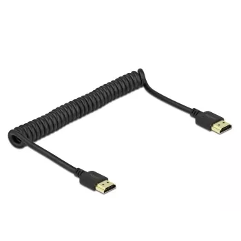 HDMI-kaapeli DeLOCK 84967 1,5 m Type-A uros/uros musta