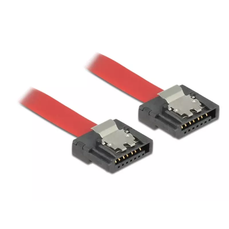 SATA-kaapeli DeLOCK 0,3 m SATA III 7-pin punainen