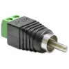 RCA-adapteri DeLOCK 65417 musta vihreä hopea
