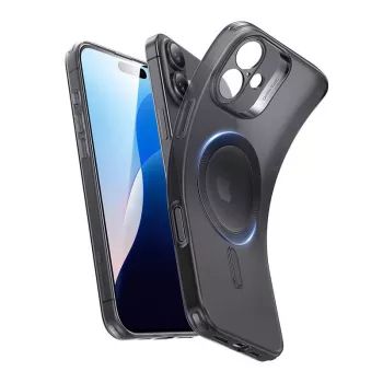Suojakotelo ESR Zero Clear Case HaloLock iPhone 16 Plus -puhelimeen 17 cm musta
