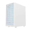 MODECOM BREEZE ARGB Flow MIDI PC-kotelo, ATX, USB 3.0 ×2 + USB-C, valkoinen