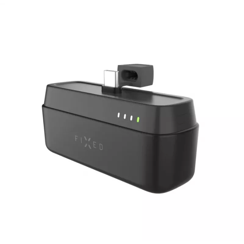 Kannettava varavirtalähde FIXED FIXZEN-5PL-BK, 5000 mAh, USB-C 20W (5V/3A, 9V/2.22A, 12V/1.67A)