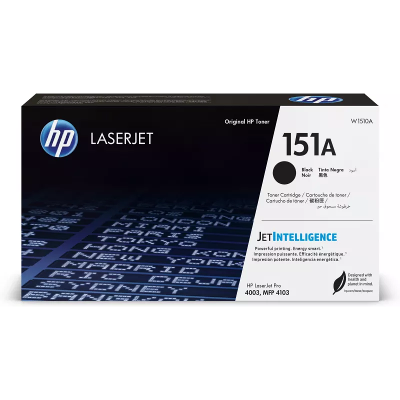 Värikasetti HP 151A musta alkuperäinen LASERJET-värikasetti 1500 sivua musta
