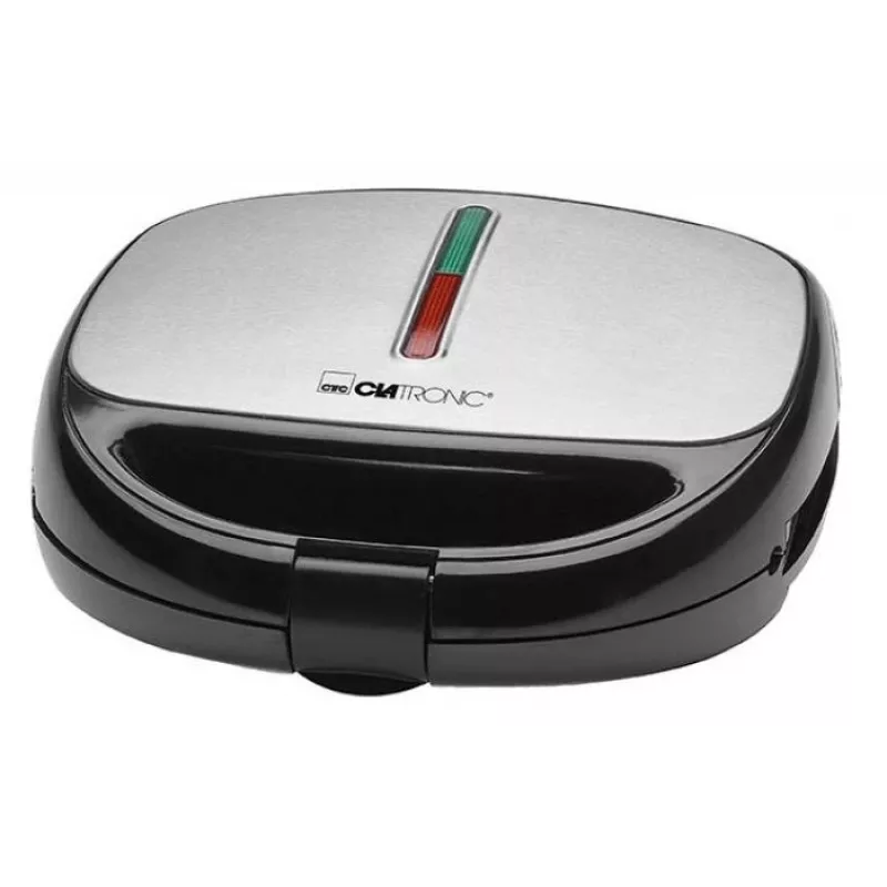 Clatronic ST/WA 3670 voileipägrilli 800 W musta, ruostumaton teräs