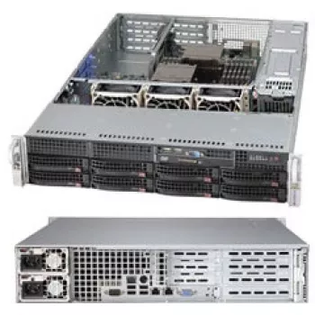 2HE Supermicro kotelo SuperChassis 2U CSE-825TQC-R1K03WB