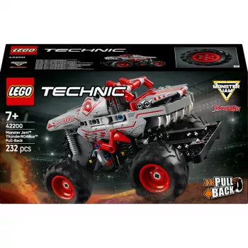 LEGO TECHNIC 42200 Monster Jam™ ThunderROARus™ vetomoottorilla