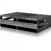 ICY DOCK - MB024SP-B - flexiDOCK kehyksetön 4x 2,5 SAS/SATA SSD/HDD vaihtokehys 5,25 paikkaan