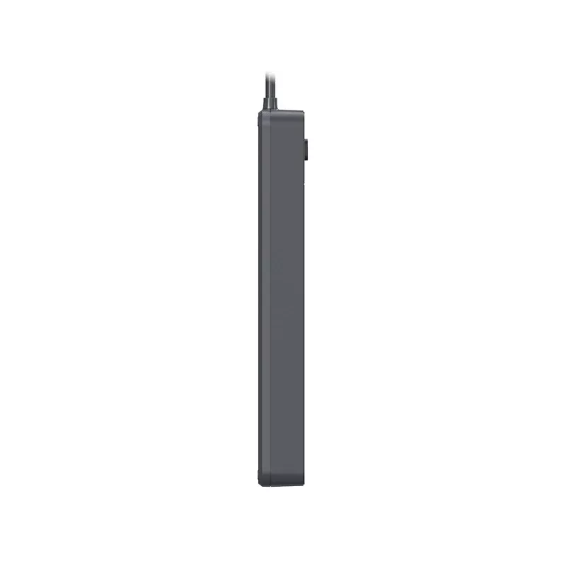 Power Line+ 5m Graphite ylijännitesuojattu jatkojohto (5 pistorasiaa)