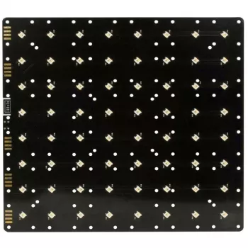 LED-matriisinäyttö ALLNET ALL-4duino-8x8 sisäänrakennetulla lämpötila- ja kosteusanturilla