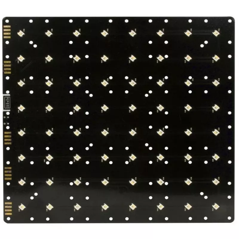 LED-matriisinäyttö ALLNET ALL-4duino-8x8 sisäänrakennetulla lämpötila- ja kosteusanturilla