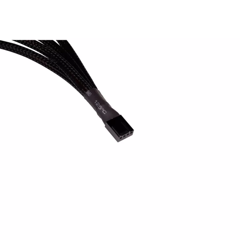 Alphacool 18683 - RGB-jakokaapeli - muovi - musta - 4-napainen - 300 mm - 1 kpl