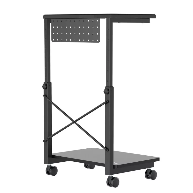CPU-telakka NanoRS-hyllyllä, maks. 80 kg, korkeussäädettävä 550–850 mm, RS430