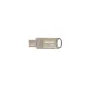 PATRIOT PS128GT560DS5D -USB-muistitikku 128 GB USB 3.2 (USB-A / USB-C) Swivel sinkkiseos hopea