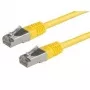 Verkkokaapeli ROLINE S/FTP (PiMF) patchkaapeli Cat.6 RJ-45 5,0 m keltainen