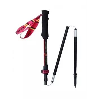 Vaellussauvat Viking Kettera Pro Lady — naisten vaellussauvat, säädettävät, pari, musta/fuksia