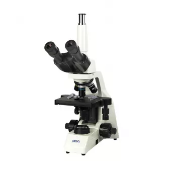 Mikroskooppi Deltaoptical DO-3800 — läpivalomikroskooppi, suurennus 40×–1000×, malli DO-3800