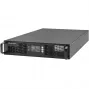 Qoltec UPS AWARYJNY DO RACK 3KVA 3000W tehokerroin 1.0 LCD EPO USB on-LINE (3VA, 3000W, kaksoismuunnos-online-UPS), UPS