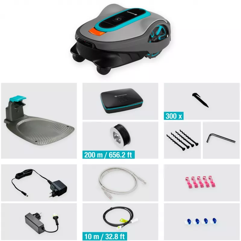 Robottiruohonleikkuri Gardena smart SILENO life