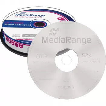CD-R MediaRange MR214 700 MB 52x 10 kpl