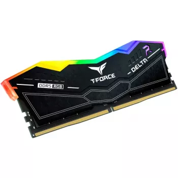 DIMM 32 GB DDR5-6400 (2x 16 GB) dual-kit, muisti musta, FF3D532G6400HC32ADC01, Delta RGB, INTEL XMP, AMD EXPO