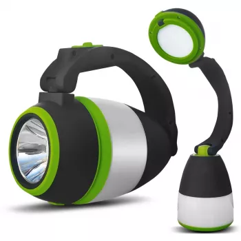 Uudelleenladattava LED-leirilyhty MACLEAN MCE298 3W kannettava, USB-käyttöinen, kompakti